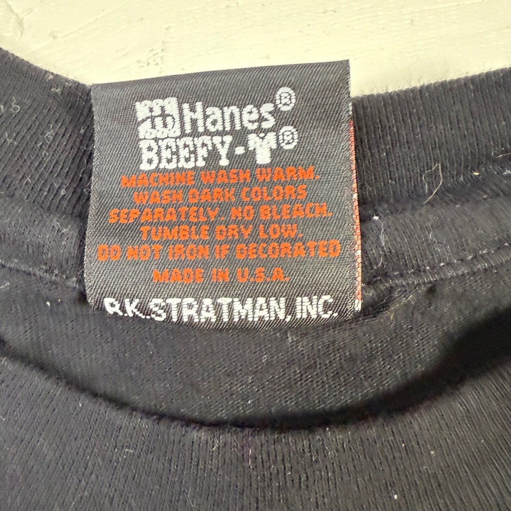 Vintage Harley-Davidson Sturgis 1993 Willie G Feather Graphic T-Shirt – Black, X - Picture 5 of 14